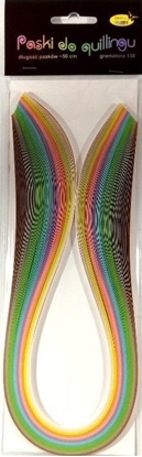 Picture of Paski do quillingu 3mmx50cm pastelowe 100szt