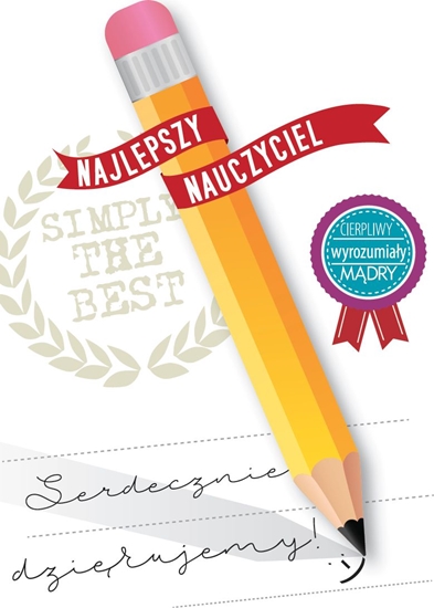 Picture of PASSION CARDS KARNET DLA NAUCZYCIELA PP-1765