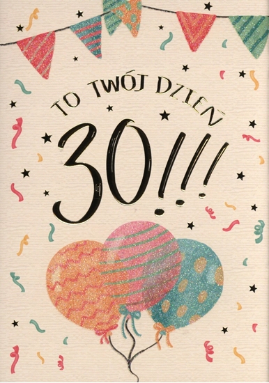 Picture of PASSION CARDS Karnet urodzinowy