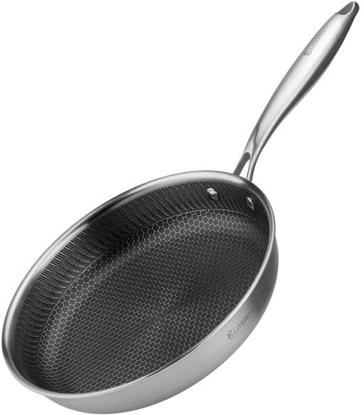 Picture of PATELNIA STALOWA 26cm Z POWOK PLASTER MIODU E-7548