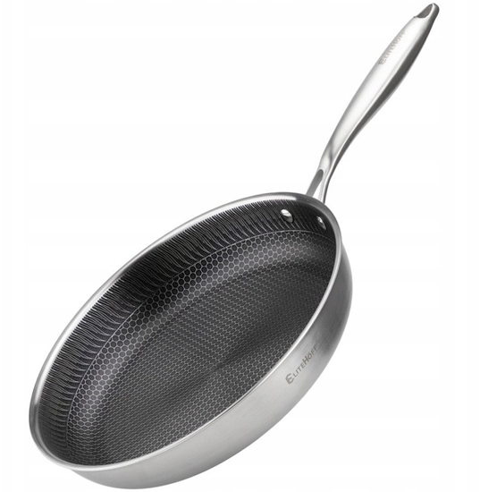 Picture of PATELNIA STALOWA 30cm Z POWOK PLASTER MIODU E-7550