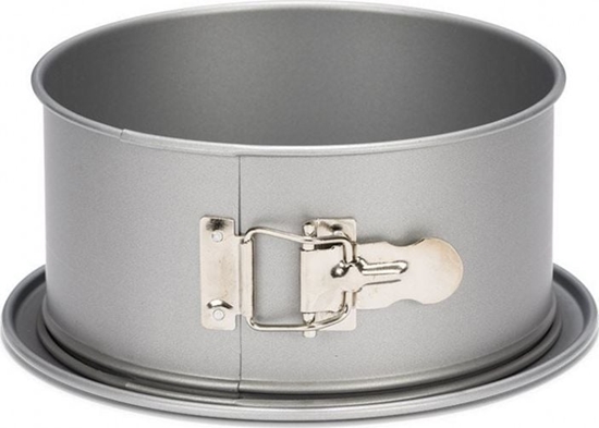 Picture of Patisse skokowy ksztat z wysok obrcz 22 cm stalowa srebrna