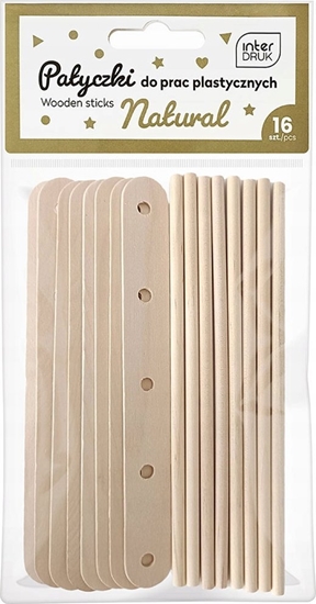Picture of Patyczki do prac plastycznych 16 sztuk