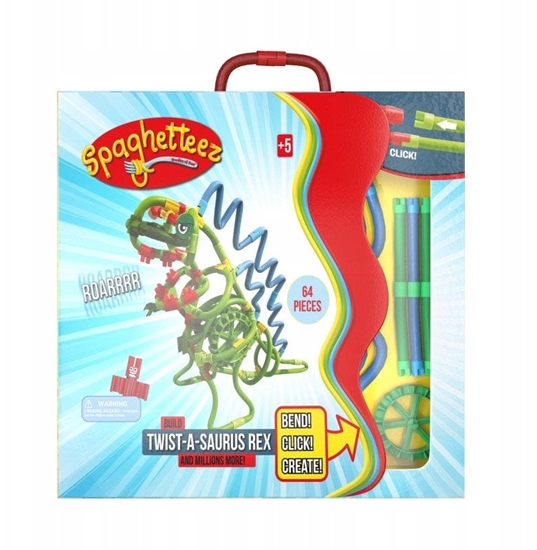 Picture of Patyczki konstrukcyjne mikkie tyranozaur 64el