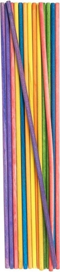 Picture of Patyczki kreatywne okrge jumbo kolorowe 15szt