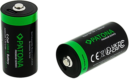 Изображение PATONA LR14 Bateria do ponownego naadowania Lit