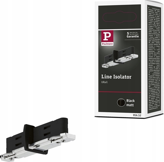 Изображение Paulmann Rozcznik szynowy URail czarny mat / metal