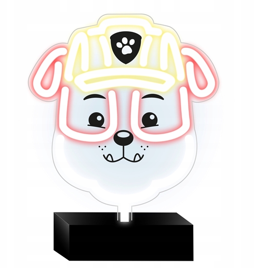 Picture of PAW PATROL Led neon lamp on a stand for children Paw Patrol-Rubble