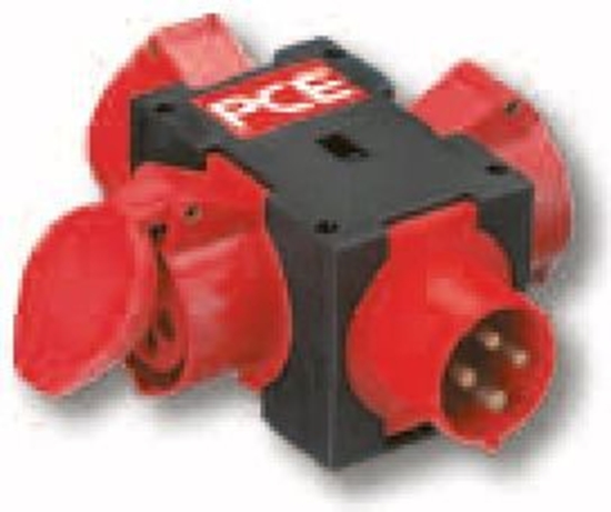 Изображение PCE Rozdzielnica przenona PIESZYCE 3x32A/4P IP44 (9430008W)