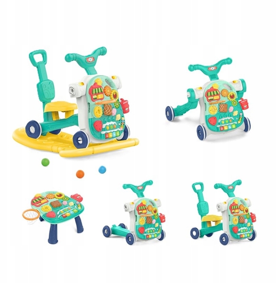 Picture of Pchacz chodzik bujaczek 5w1 edukacyjny