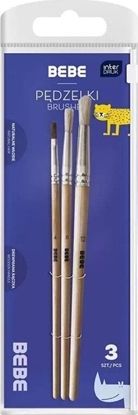 Attēls no Pdzelki drewniane 3szt BB Kids