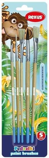 Picture of Pdzelki z naturalnego wosia 5szt