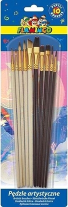 Picture of Pdzle artystyczne z drewnianym uchwytem 10szt