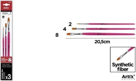 Picture of Pdzle syntetyczne paskie 3szt
