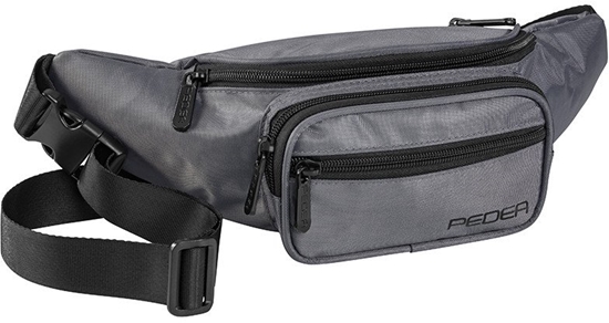Picture of PEDEA Gürteltasche "TREND" Gr. M, grau