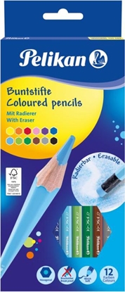 Изображение Pelikan Kredki wymazywalne 12 kolorów
