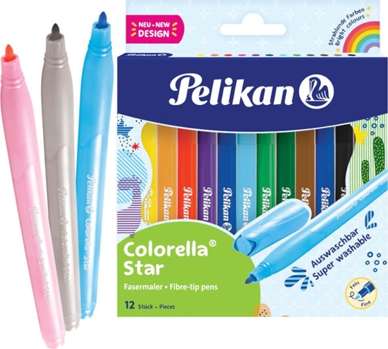 Picture of Pelikan Mazaki flamastry Colorella Star C302 12szt PELIKAN