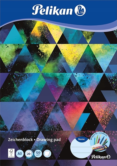 Изображение Pelikan Pelikan Zeichenblock DIN A3 120g/m2 20 Blatt