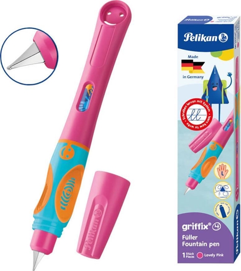 Picture of Pelikan Pióro wieczne Griffix 4 Leworczne+nabój PELIKAN