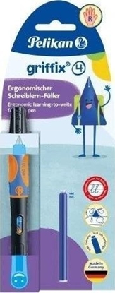 Attēls no Pelikan Pióro wieczne Griffix Neon Black blister