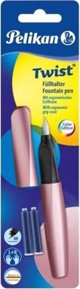 Attēls no Pelikan Pióro wieczne Twist P457 M Girly rose+2naboje