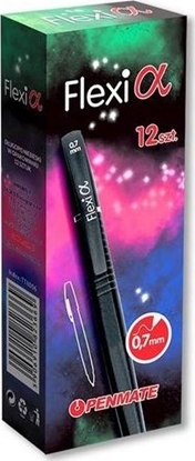 Attēls no Penmate Dugopis Flexi Alpha czarny (12szt) PENMATE