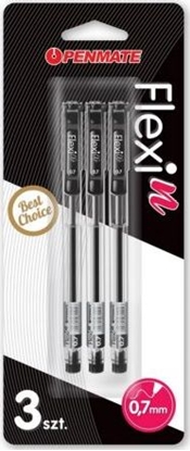 Attēls no Penmate Dugopis Flexi N czarny 3szt.