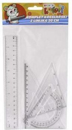 Изображение Penmate Komplet krelarski z linijkÄ 20cm