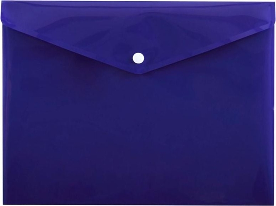 Изображение Penmate Koperta na zatrzask A4 PP-113 fioletowa PENMATE