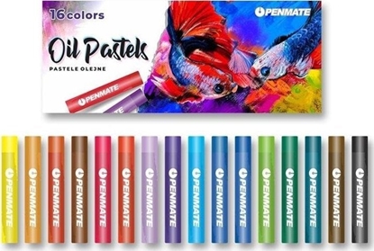 Attēls no Penmate Pastele olejne 16 kolorów PENMATE