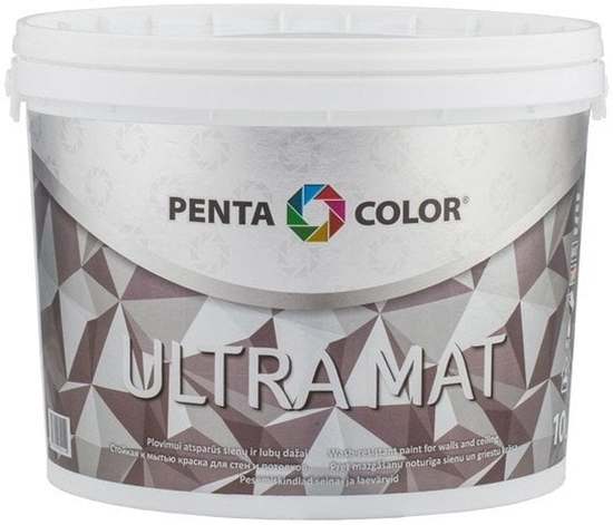 Picture of Pentacolor EMULSION PAINT ULTRA MAT WHITE 10 L