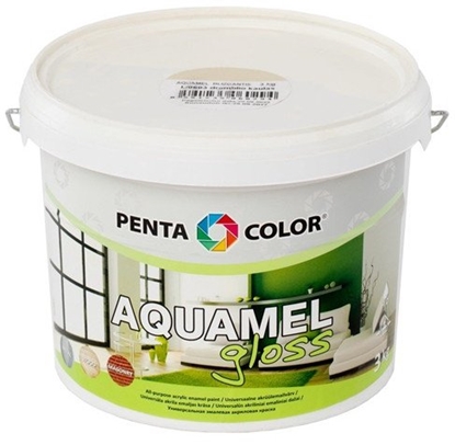 Attēls no Pentacolor PAINT AQUAMEL IVORY 3 KG SHINY