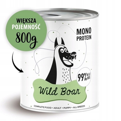 Attēls no PEPE 800g WILD BOAR MONOPROTEIN mokra     karma dla psa
