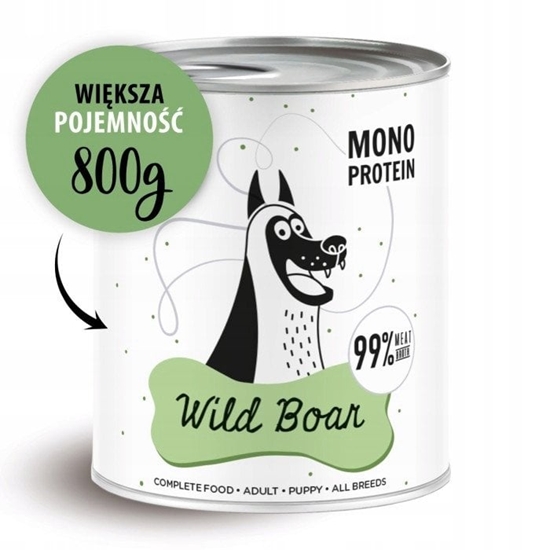 Picture of PEPE 800g WILD BOAR MONOPROTEIN mokra     karma dla psa