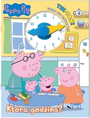 Picture of Peppa Pig. Tik-Tak. Która godzina?