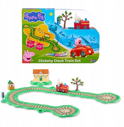 Picture of PEPPA WHIZZ AROUND CLICKETY CLACK TRAIN