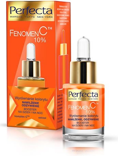 Picture of Perfecta Fenomen C 10% Booster Wyrównanie kolorytu, nawilenie, odywienie na dzie i noc 15ml