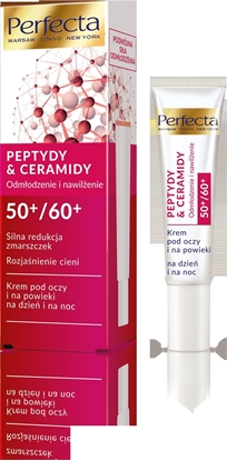 Picture of Perfecta Peptydy & Ceramidy 50+ /60+ Krem pod oczy Silna Redukcja zmarszczek i rozjanienie 15ml