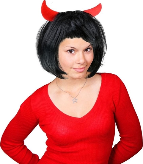 Picture of Peruka diablica czarna