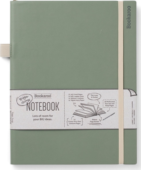 Picture of Peter Pauper Press Bookaroo Notatnik Journal duy - Zielony