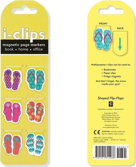 Picture of Peter Pauper Press Zakadki magnetyczne I-Clips Klapki