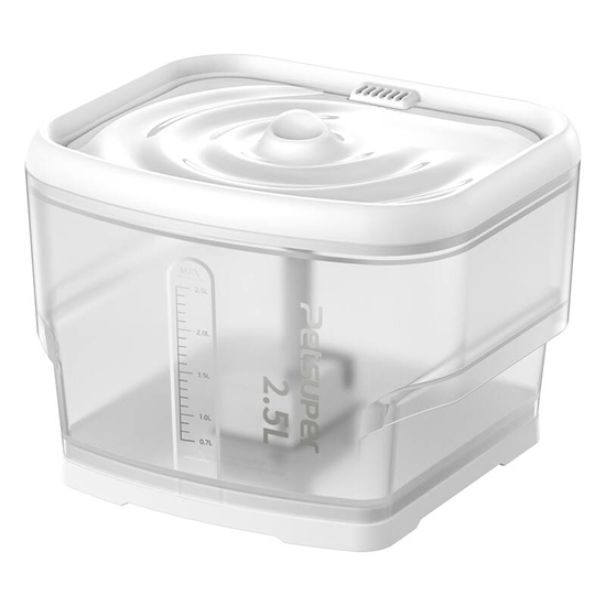 Picture of Petsuper Inteligentna fontanna dla psów i kotów PW03 2,5L (biae)