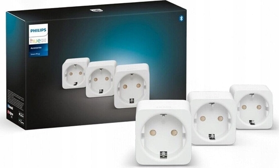 Изображение Philips Hue SmartPlug Steckdose Weiß 3er Set