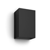 Изображение Philips Hue WCA Resonate Outdoor Wall Lantern, Black | 8 W | 2000-6500 Hue White Colour Ambiance