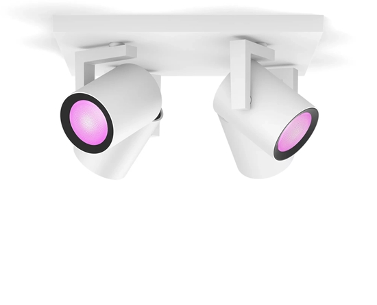 Изображение Signify Philips Hue White&Col. Amb. Argenta Spot 4flg weiß 4x4.2W