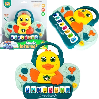 Picture of PIANINKO MUZYCZNE KACZKA 1SZT