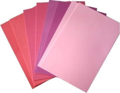 Picture of Pianka czerwono róowa 20x30cm 8 arkuszy