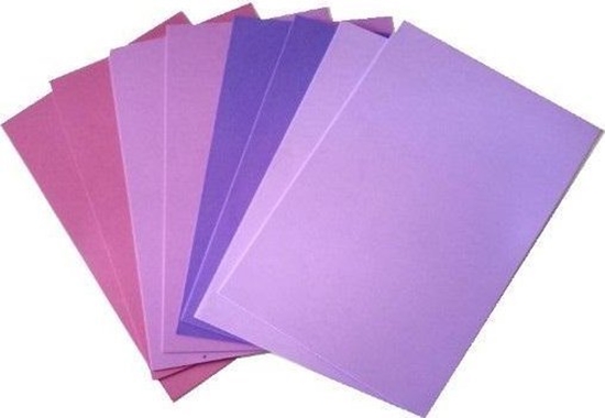 Picture of Pianka fioletowa 20x30cm 8 arkuszy