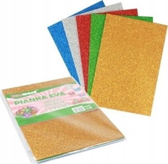 Picture of Pianka multicolor brokat 20x30 5szt