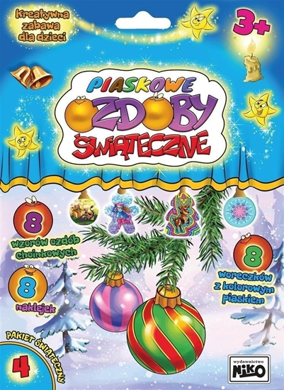 Изображение Piaskowe ozdoby witeczne. Pakiet nr 4